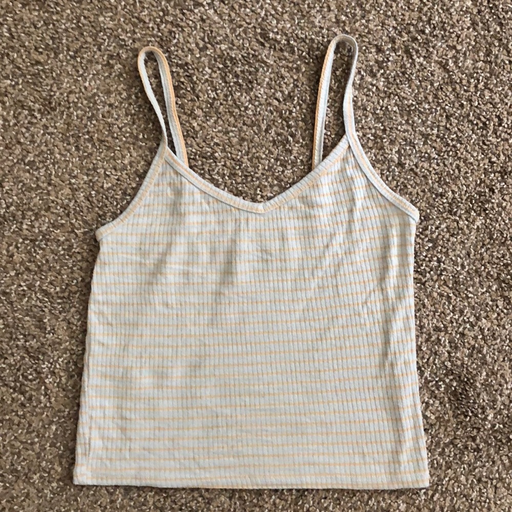 Cropped tank top